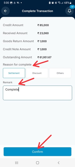 Complete Transaction